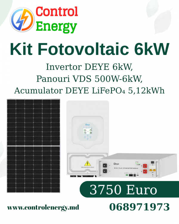 Kit Fotovoltaic 6 kW