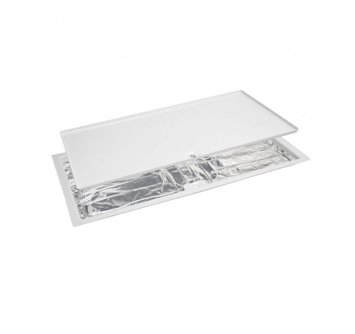 Tava universala pentru condens cu rezistenta electrica, 790 × 390 × 30 mm