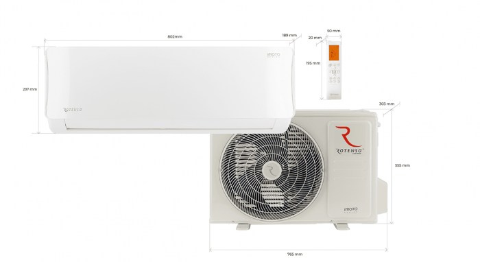 Climatizator ROTENSO IMOTO 9000BTU A+++