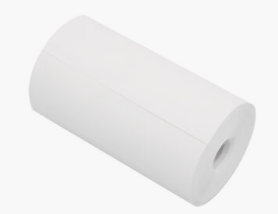 Banda PVC alba, latime 100 mm × 25 m