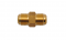 Racord drept din alama 1/2" × 1/2"