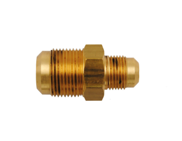 Racord drept din alama 1/2" × 3/4"