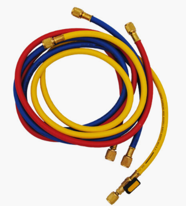 Set 3 furtunuri flexibile 1/4" × 1/4" SAE, lungime 1.500 mm, fara robinet