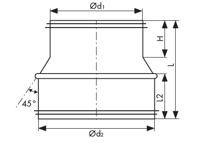 Racord Reductor RCX200 160